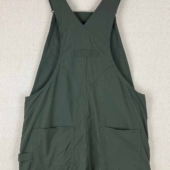 Duluth Dirt Work Bib Overalls Green Gardening Utility Ripstop Men's - Picture 9 of 16